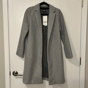 ZARA grey coat